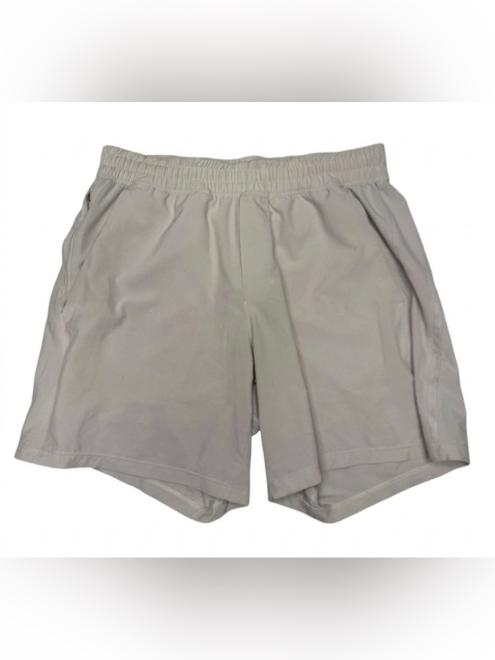 Lululemon Pace Breaker 7” Shorts - Light Gray - Men’s Size L Large